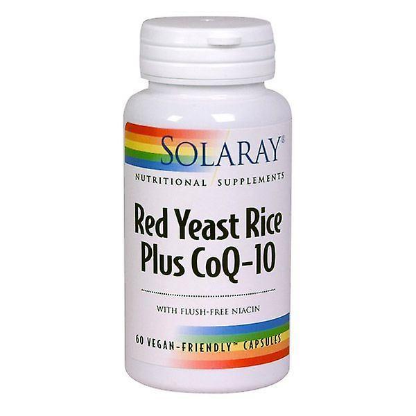 Solaray Red Yeast Rice + Co-Q10 Capsules 60 (1374) on Productcaster.