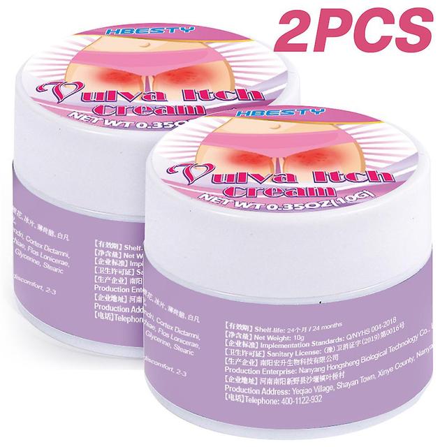 Bestener 10g parti private prurito vaginale crema antibatterica intonaco pelle prurito unguento per uso esterno 1/2pcs 2Pc on Productcaster.