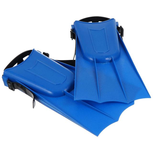 1 Pair Adult Swim Fins Swim Flippers Short Rubber Swim Flippers For Swimmer on Productcaster.