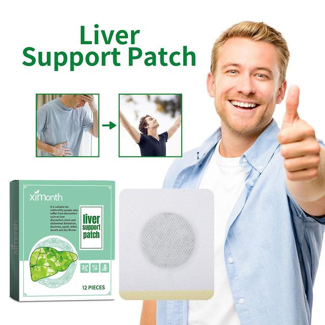 Wtowin Liver Cleanse Patch, Herbal Liver Health Support Patches, Liver Detox Cleanse Supplement Plaster Restore for Health Liver Function 1 Pack - ... on Productcaster.