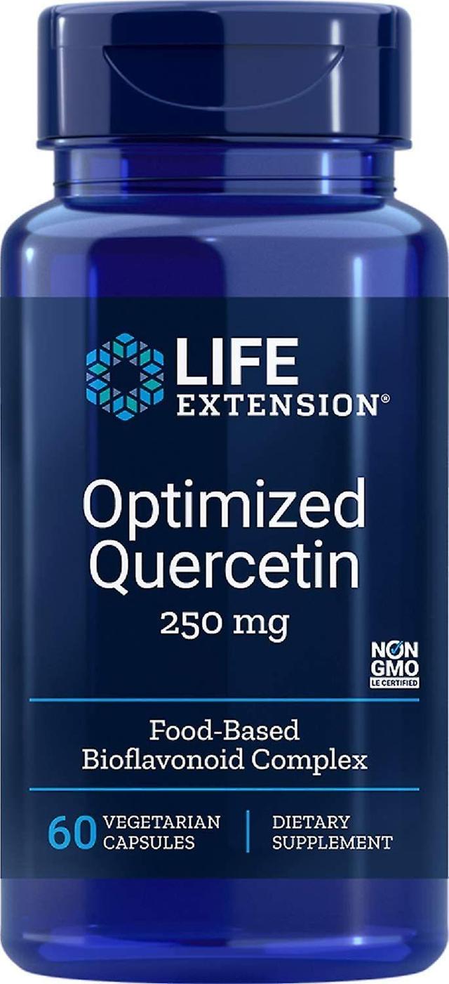 Life Extension Optimized Quercetin 250mg 60 Vegetable Capsules on Productcaster.