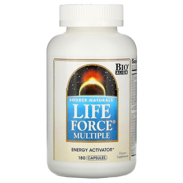 Source Naturals Fonte Naturali, Life Force Multiplo, 180 Capsule on Productcaster.