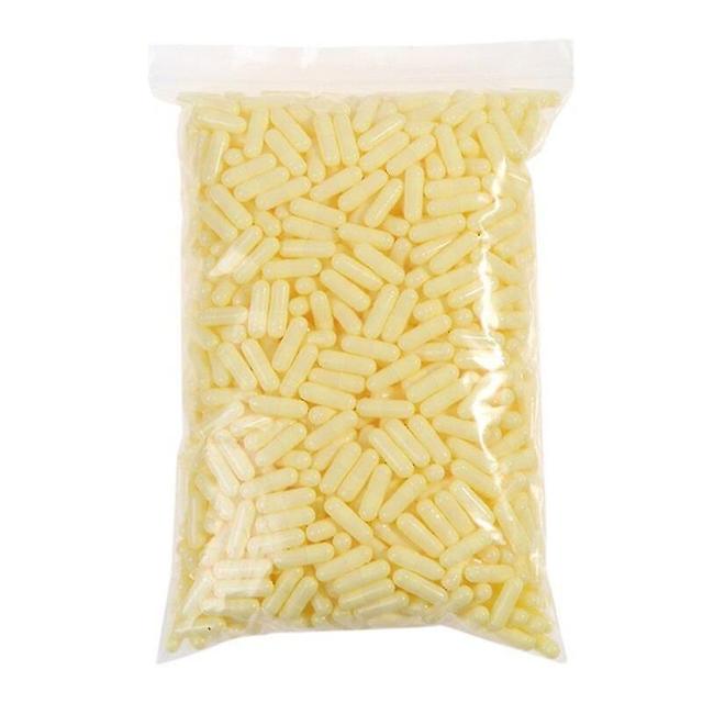 Hywell 1000pcs Standard Size 0# 1# Empty Capsules Gelatin Clear Capsules Hollow Hard Gelatin Transparent Seperated Joined Capsules Ivory on Productcaster.