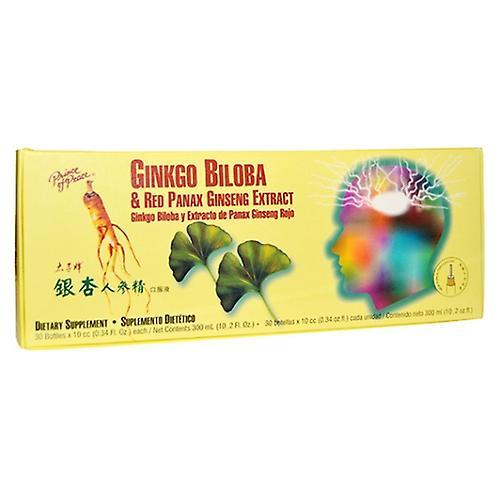 Prince Of Peace Ginkgo Biloba & Red Panax Ginseng Extract, 30x10cc (Pack of 6) on Productcaster.