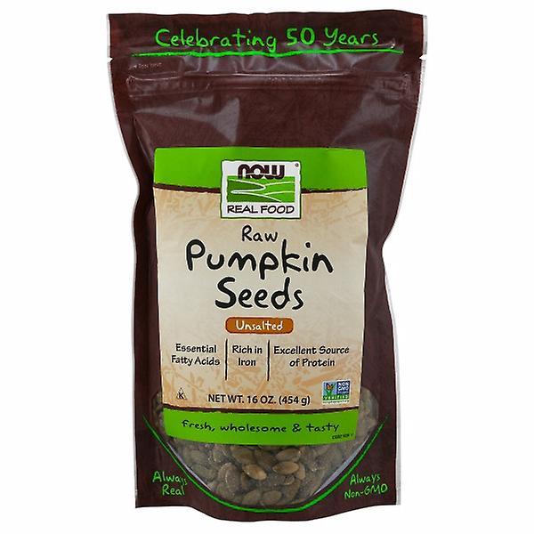 Now Foods Pumpkin Seeds Raw, 1 lb (Pack of 1) on Productcaster.