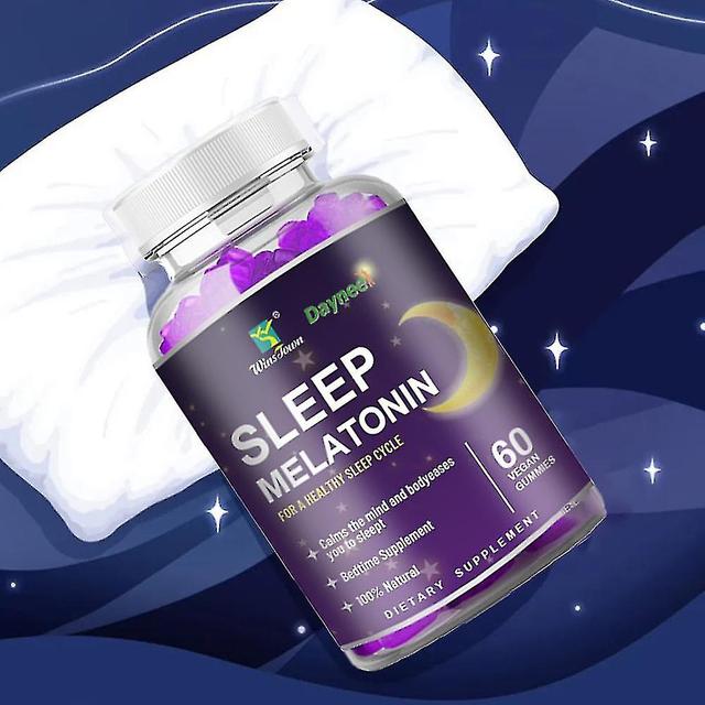 Scacv 2 Pack natuurlijke melatonine supplement, verbeteren Sleepvegan Melatonine Gummies on Productcaster.