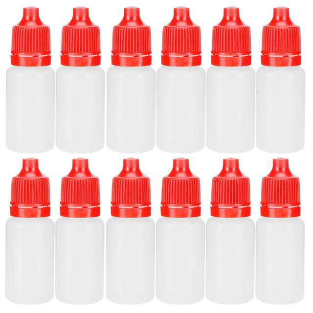 10ml Portable Squeezable Eye Drops Container - 50Pcs, Red on Productcaster.