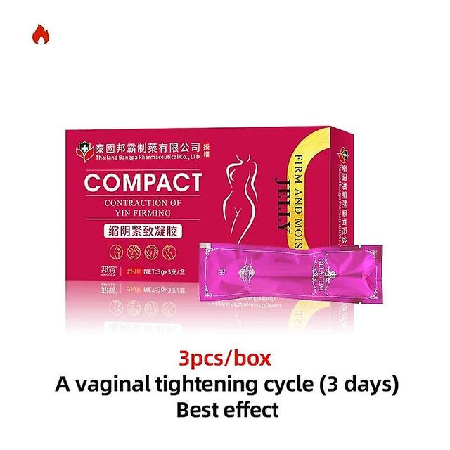 Tib Vaginal Tightening Product Gel Vaginal Tighten Melts Vagina Shrinking Vaginale Narrow Women Gynecological Care Thailand Formula 1box 3gels on Productcaster.