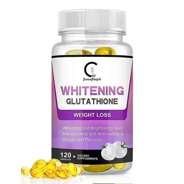 Hikig White Tomato Glutathione Brightening Capsule Dull Skin Nutrition Supplementer Skin Cell repair Capsule 120pcs on Productcaster.