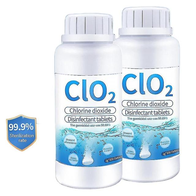 100/200pcs Compressa effervescente di biossido di cloro alimentare Clo2 Compressa chimica di disinfezione antibatterica on Productcaster.