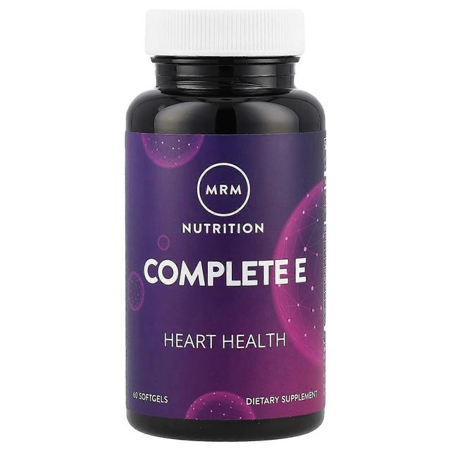 MRM Nutrition, Complete E, 60 mäkkých gélov on Productcaster.