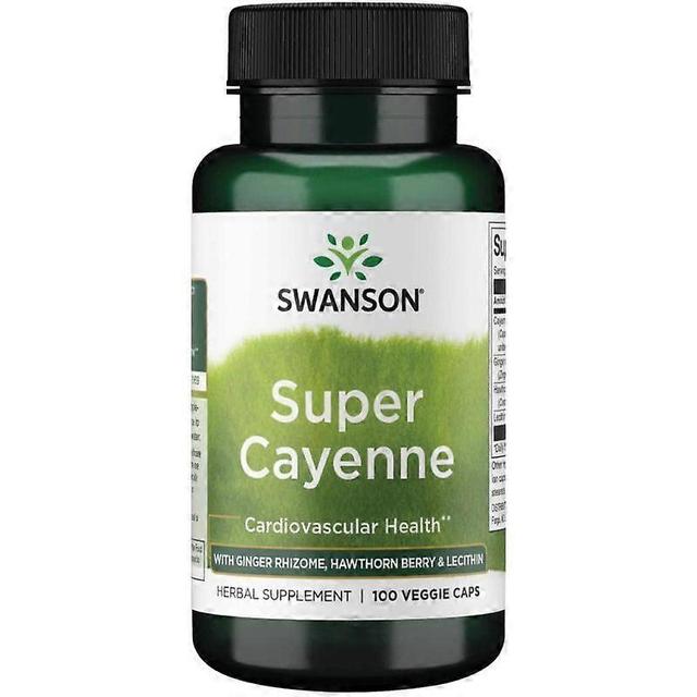 Swanson Super Cayenne Capsules 100 on Productcaster.