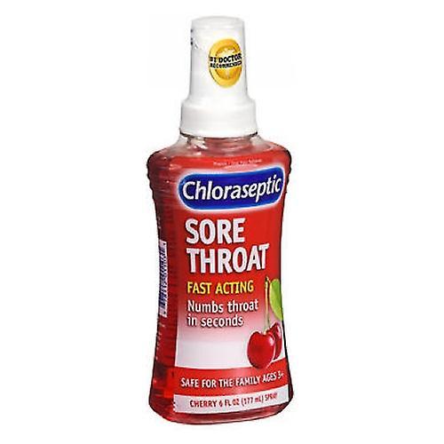 Med Tech Products Chloraseptic Sore Throat Spray, Cherry 6 oz (Pack of 1) on Productcaster.