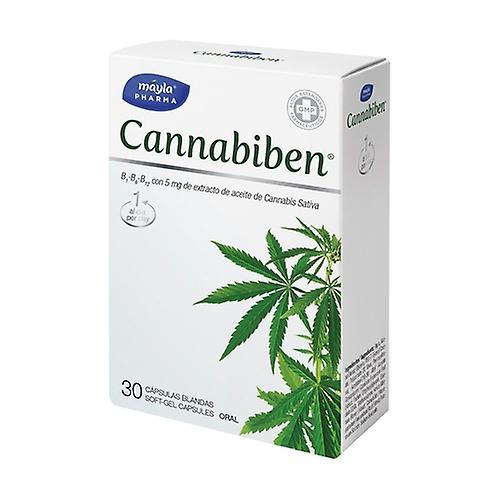 Mayla Cannabiben komfort og velvære 30 kapsler on Productcaster.