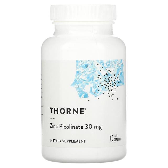 Thorne Research, Picolinato de zinco, 30 mg, 180 Cápsulas on Productcaster.