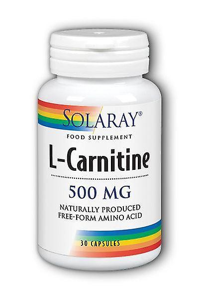 Solaray l-karnitiini 500mg 30's on Productcaster.