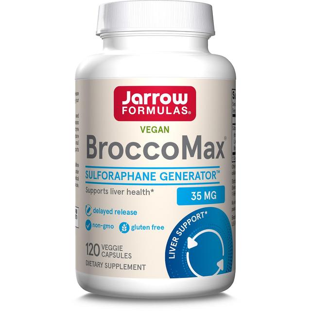 Jarrow Formulas BroccoMax (Broccoli Seed Extract) 120 Veggie Capsules on Productcaster.