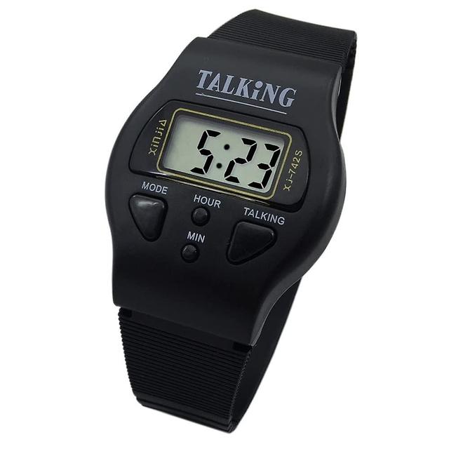 VISIONU Spanish speaking watch for blind, children, and elderly, electronic sports talk watches 742S-ES on Productcaster.