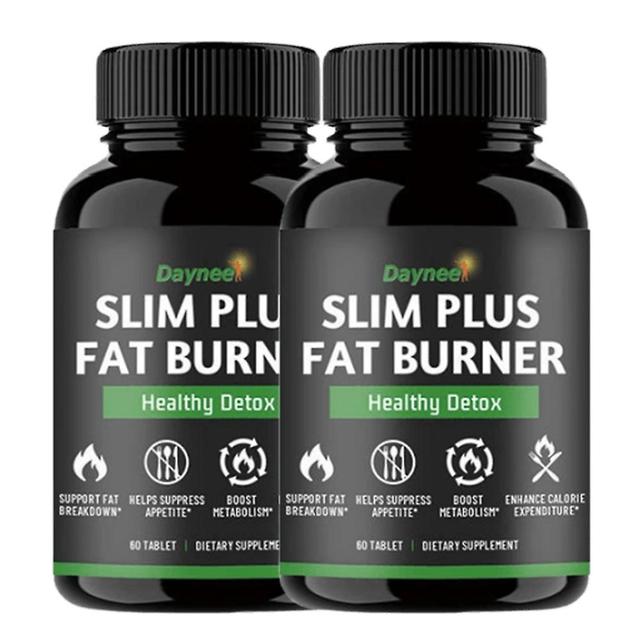 60ct Fat Burning Tablets Best Natural Herbal Supplement For Burning Diet 2PCS on Productcaster.