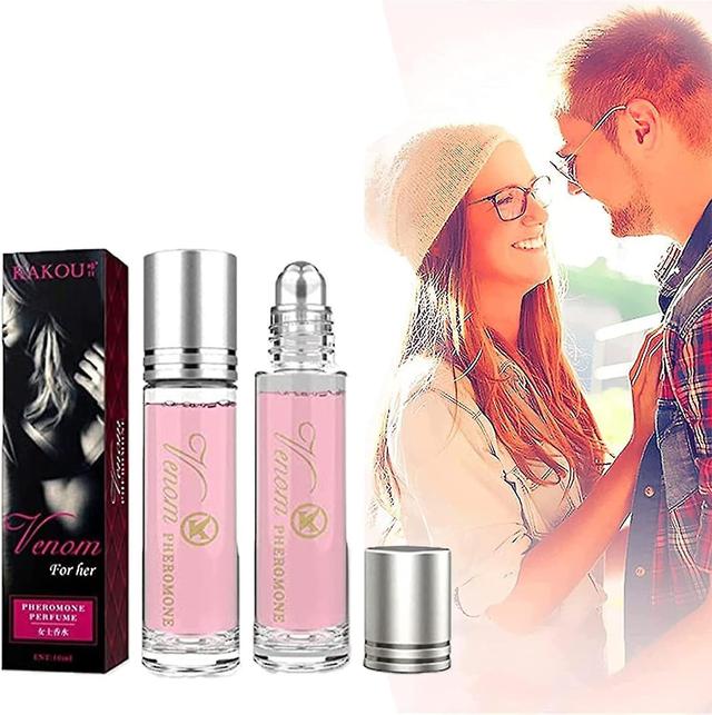 Pakke med 2 intime partner erotisk parfume, 10ml lystne feromon parfume, feromon infunderet parfume, roll-on parfume Kvinder on Productcaster.