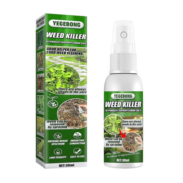 Herbicides pour gazon Pulvérisations d’herbicides qui contrôlent de nombreux types de mauvaises herbes 30ml Q Multicolor on Productcaster.