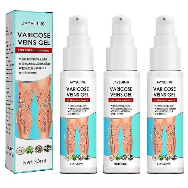 3pcs Varicose Veins Cream, Varicose Veins Cream Gel, Varicose Veins Cream, Cream Against Spider Veins on Productcaster.