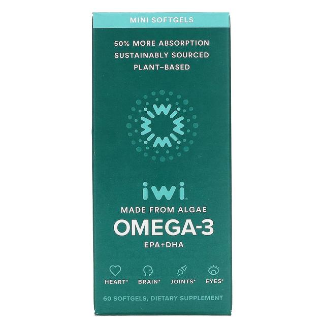 iWi, Omega-3 Mini EPA + DHA, 60 Softgels on Productcaster.