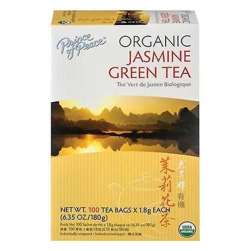 Prince Of Peace Organic Green Tea, Jasmine 100 Bag (Pack of 1) on Productcaster.