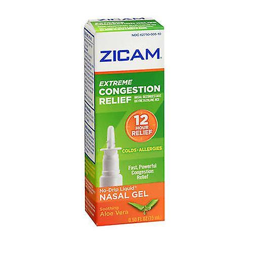 Zicam Extreme Congestion Relief No-Drip Liquid Nasal Gel, 0.5 oz (Pack of 1) on Productcaster.