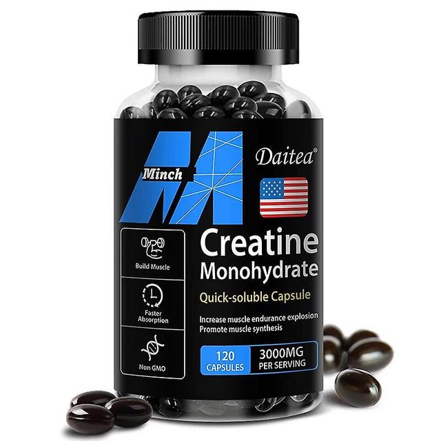 Vorallme Creatine 3000 Mg Monohydrate - For Muscle Strength, Endurance, Performance Keto Friendly - Adult Suitable, Non-gmo, Gluten Free 120Count on Productcaster.