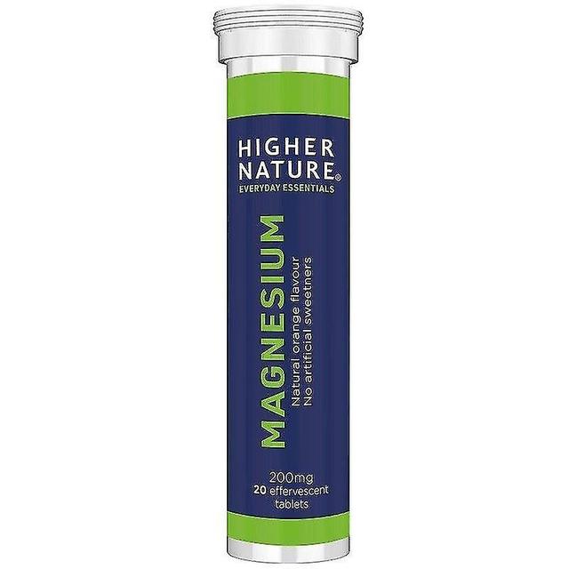 Higher Nature Magnesium Effervescent Tabs 20 (MAG020) on Productcaster.