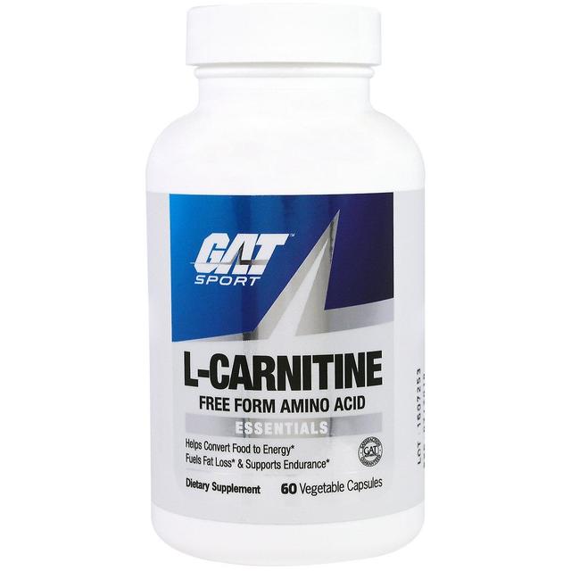 GAT, L-Carnitine, Amino Acid, Free Form, 60 Vegetable Capsules on Productcaster.