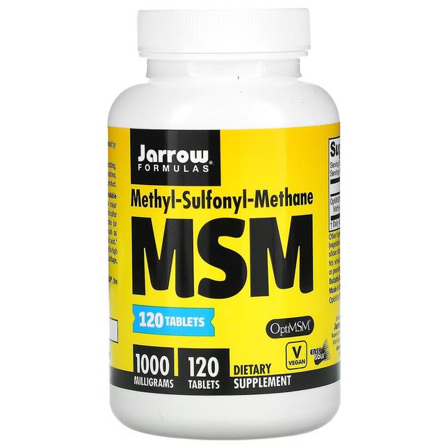 Jarrow Formulas, MSM, 1 000 mg, 120 tablettia on Productcaster.