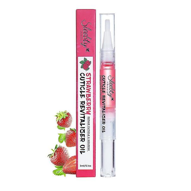 Nail Nutrition Pen Fruit Barb Removal Nutrition Oil Nail Daily Care Liquid Horny Repair Essence Liquid Finger Oil Huile de fraise on Productcaster.