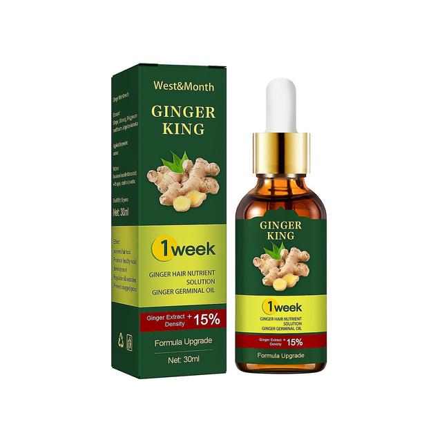 Ginger Hårvækst Essence Hår Nærende ernæring Hårpleje Æterisk olie Tæt ingefær næringsopløsning on Productcaster.