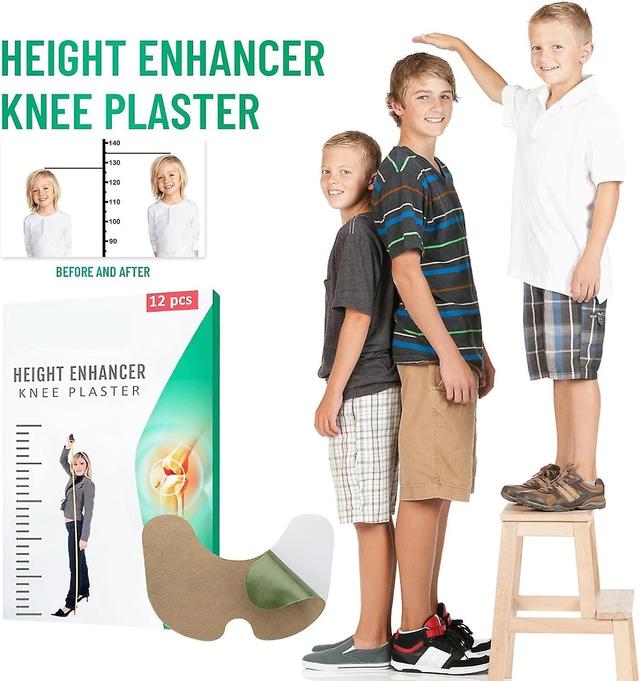 Height Growth Patches, Height Enhancer Knee Plaster, Premium Peak Height Growth Supplement For Kids Teens To Grow Taller Naturally 2 Pack - 24pcs on Productcaster.