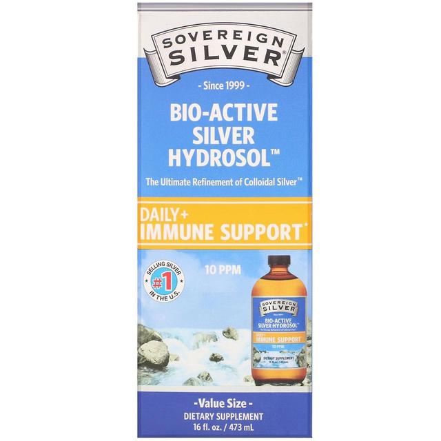 Sovereign Silver, Bio-Active Silver Hydrosol, 10 ppm, 16 fl oz (473 ml) on Productcaster.