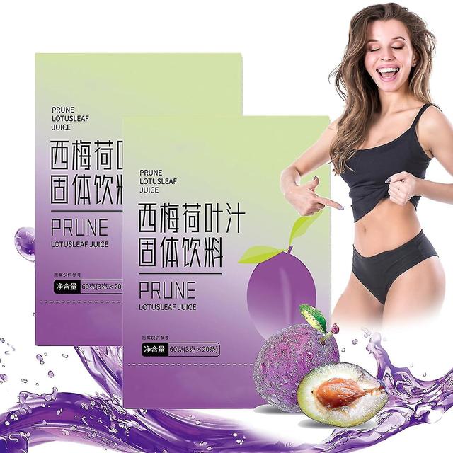 Prune Lotus Leaf Juice, Prune Juice Organic, Prune Lotus Leaf Juice, Prune Juice For Constipation, For Big Belly And Fat People 40 pcs on Productcaster.