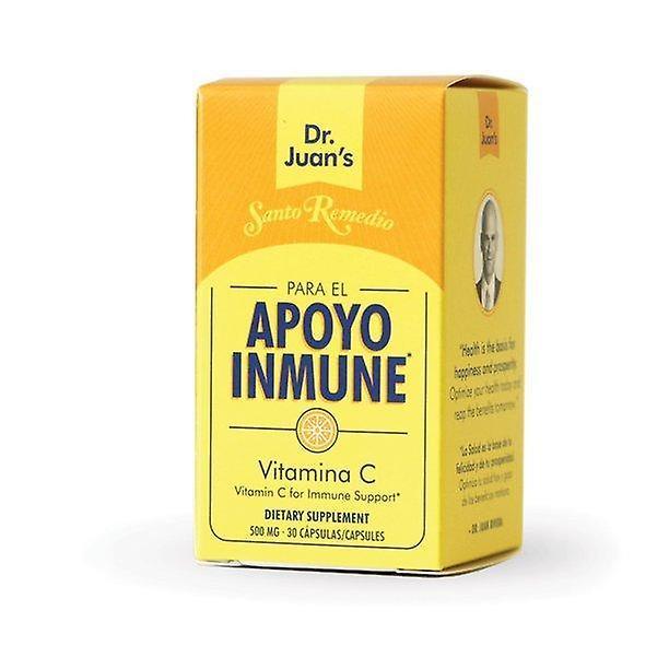 Santo remedio para el apoyo inmune, witamina c suplement diety kapsułki, 500 mg, 30 ct on Productcaster.