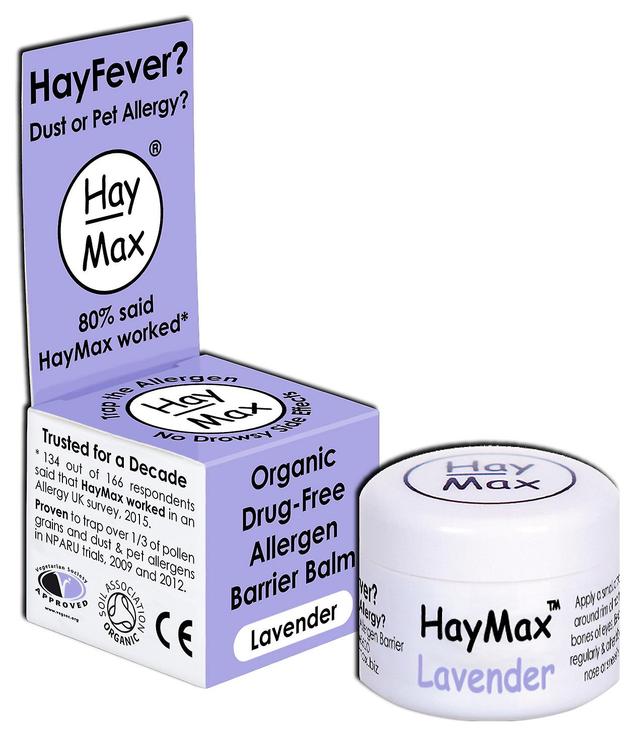 Haymax, Pollen Barrier Balm Lavender, 5ml on Productcaster.