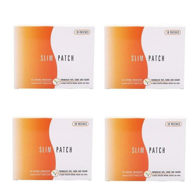 1-4pack Slim Patch Navel Sticker Anti-obesity Fat Burning For Losing Weight Abdomen Slimming Patch 10pcs on Productcaster.