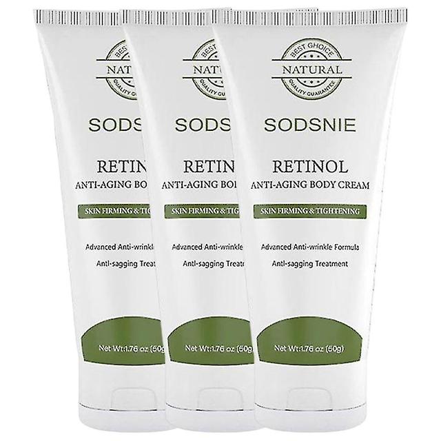 3pcs Retinol Anti Cellulite Body Cream Collagen Anti Aging Improve Sagging Skin on Productcaster.