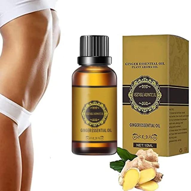 10ml Belly Drainage Ginger Oil, Hatic Drainage Ginger Oil, Slimming Tummy Ginger Oil, Natural Drainage Ginger Oil Essential Relax Massage Liquid (1pcs on Productcaster.