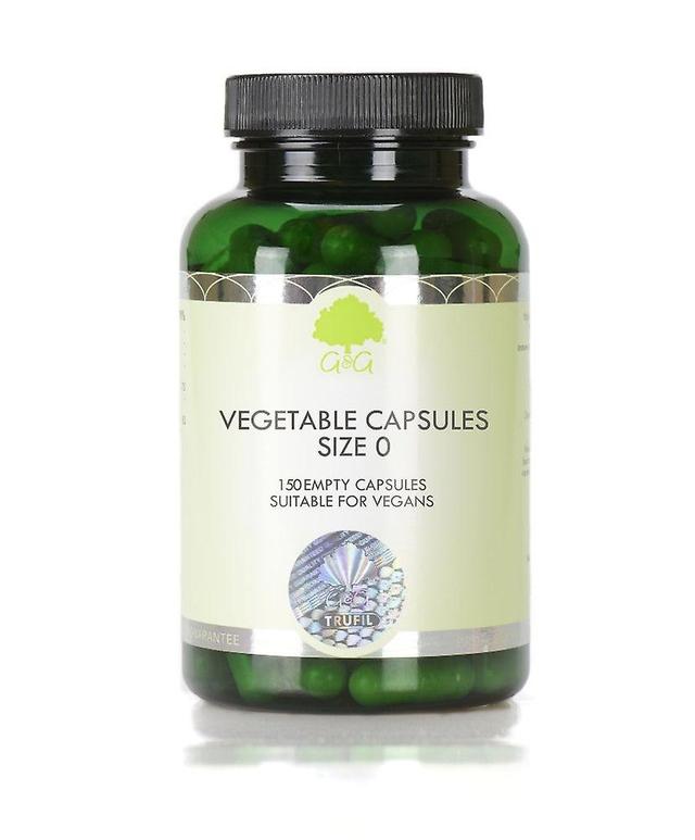 G&G Vitamins G&g vitaminas cápsulas vegetales tamaño 0 150 cápsulas vacías on Productcaster.