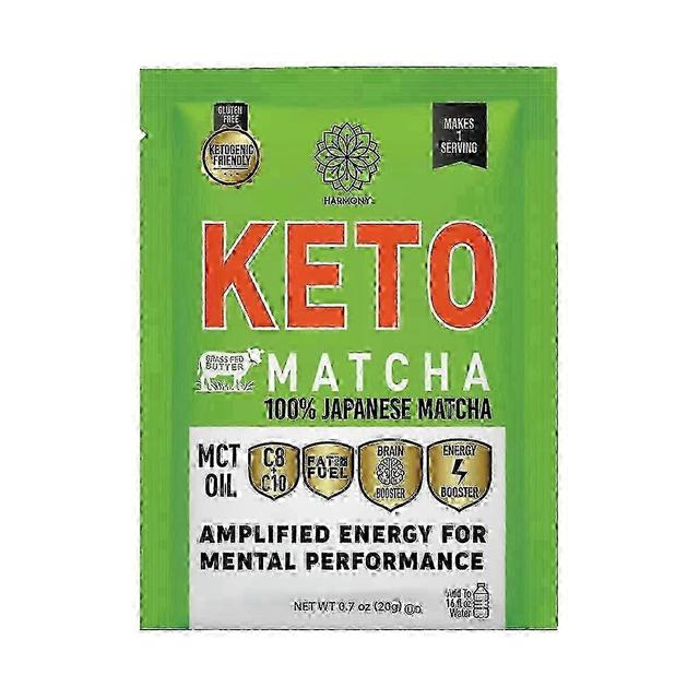 Harmony keto matcha mistura de chá em pó, 0,7 oz on Productcaster.