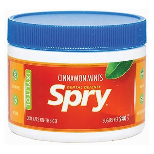 Xlear Inc Spry Mints 100% Xylitol, Cinnamon 240 Count (Pack of 6) on Productcaster.