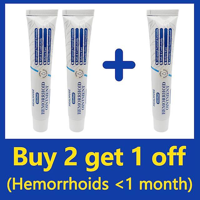 Vorallme 1/3/5/10pcs Hemorrhoid Remover Cream Removal Internal Piles Natural Herbal Extract Relieve Anal Anus Swelling Bleeding Cream BUY 2 GET 1 FREE on Productcaster.