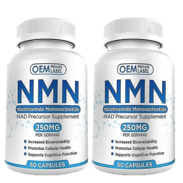 2x Pure-nmn Nikotínamid mononukleotid extrémna účinnosť 250mg kapsuly on Productcaster.