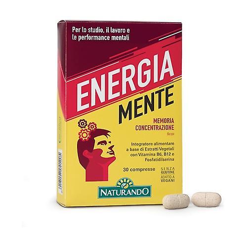 Naturando Mental energy, memory and concentration 30 tablets on Productcaster.