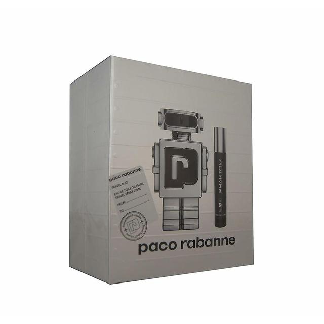 Men's Paco Rabanne EDT Phantom Perfume Set 2 Pieces on Productcaster.